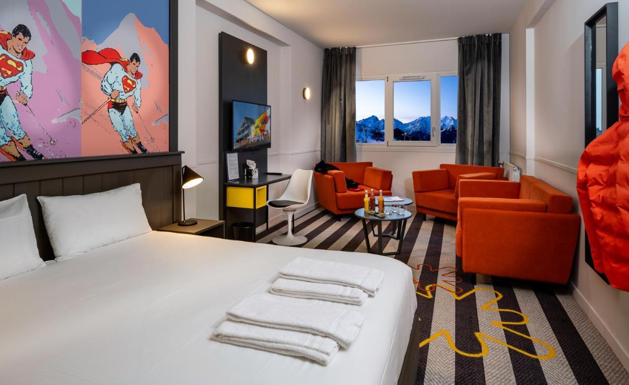 Hotel Popalp Alpe d'Huez Esterno foto