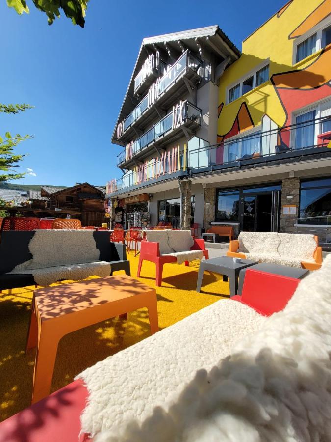 Hotel Popalp Alpe d'Huez Esterno foto